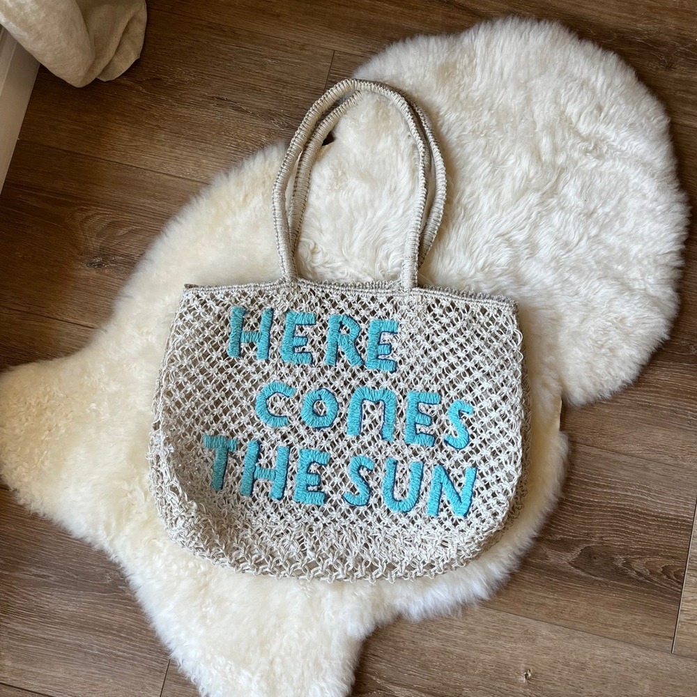 Straw Large Beach Tote